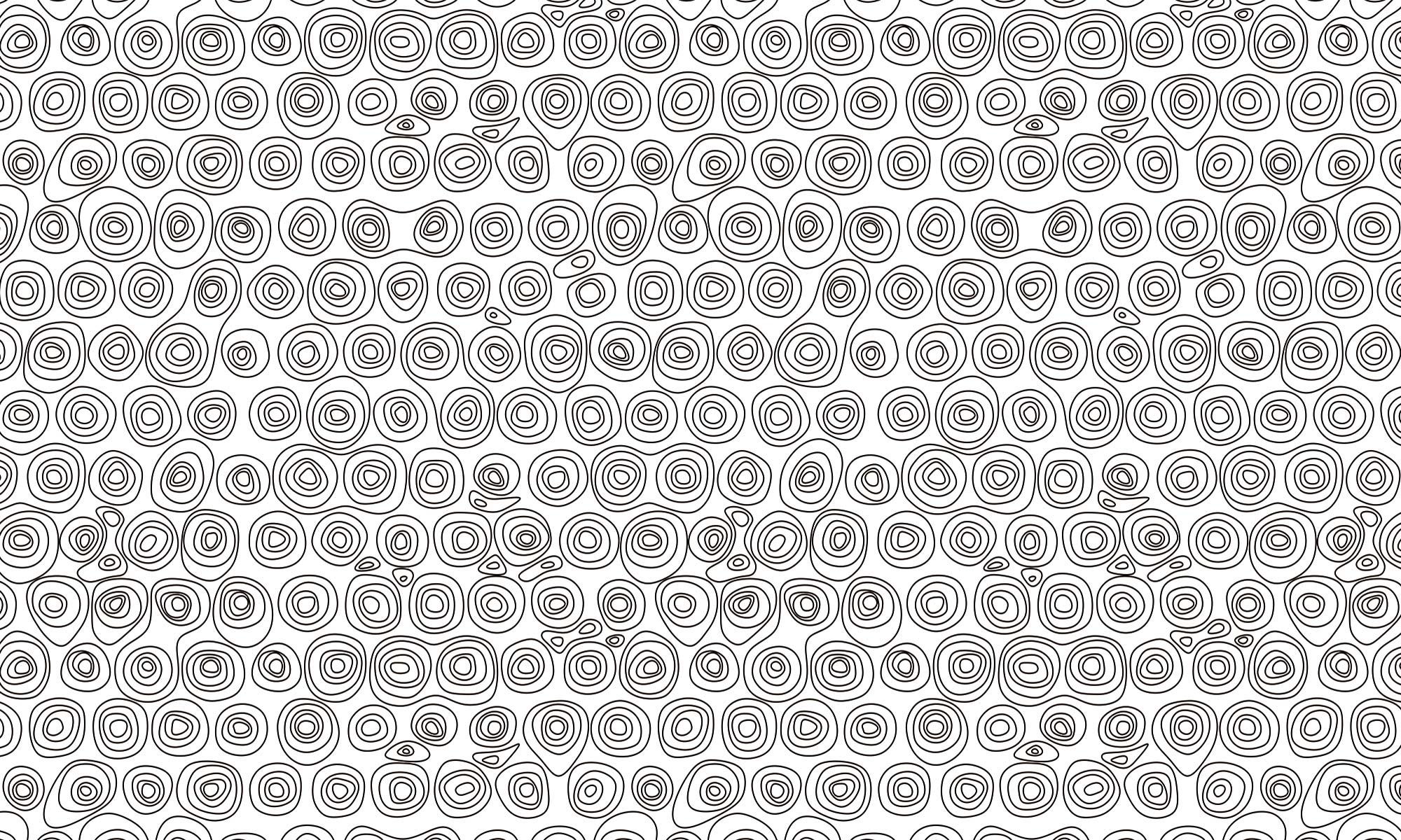 A sea dotted with islands