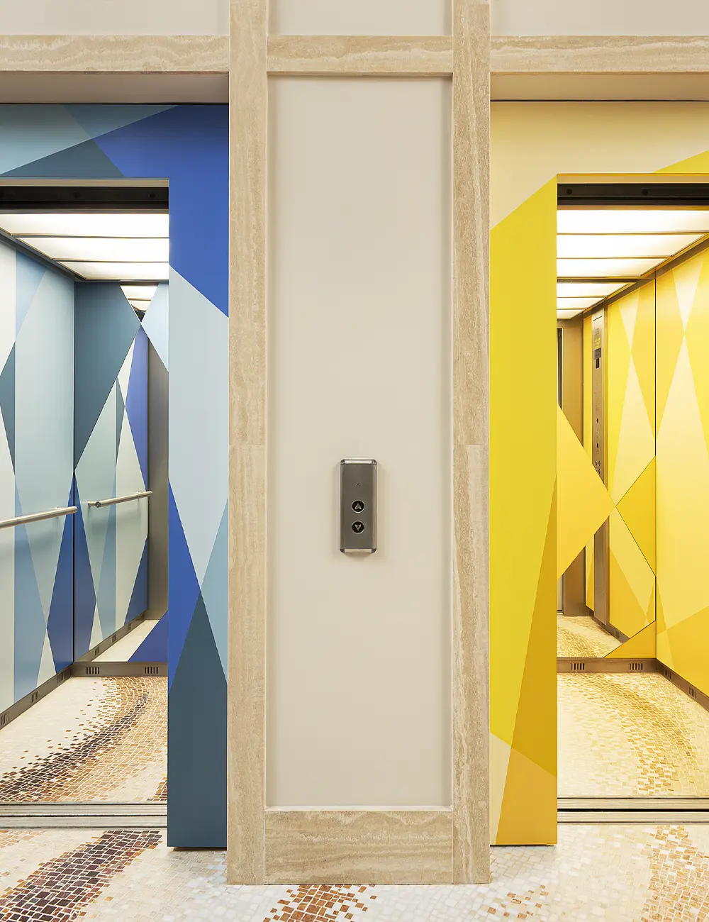 Abet Laminati - Lift Cars by Martino Gamper - Print HPL Colours