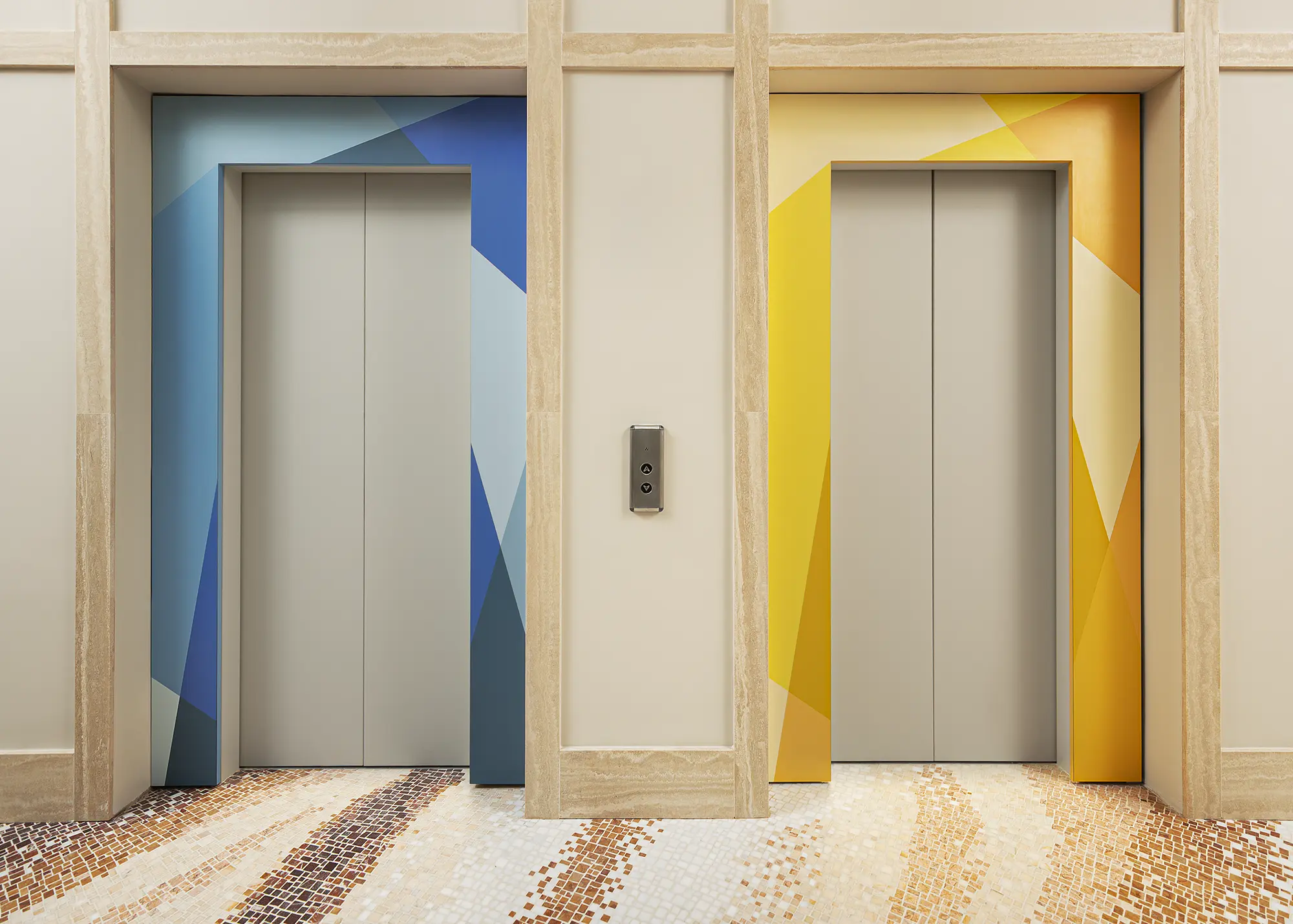 Abet Laminati - Lift Cars by Martino Gamper - Print HPL Colours