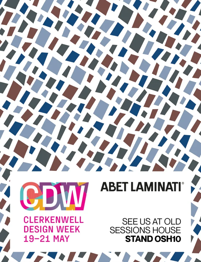Abet Laminati at Clerkenwell Design Week 2026